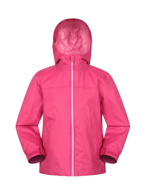Dsiney Kidz - Mountain Warehouse Dark Pink Torrent Waterproof Jacket image 1