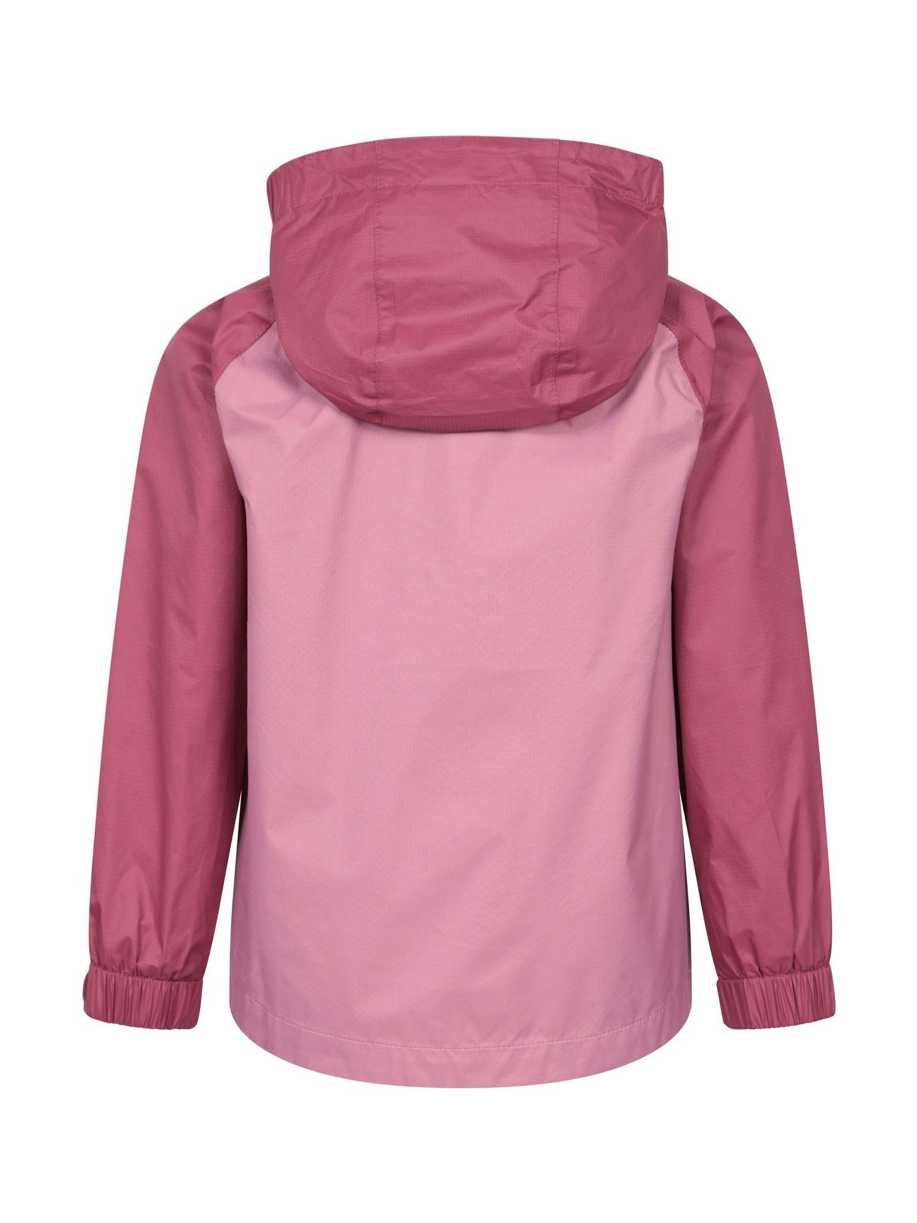 Dsiney Kidz - Mountain Warehouse Pink Torrent II Kids Waterproof Jacket image 4