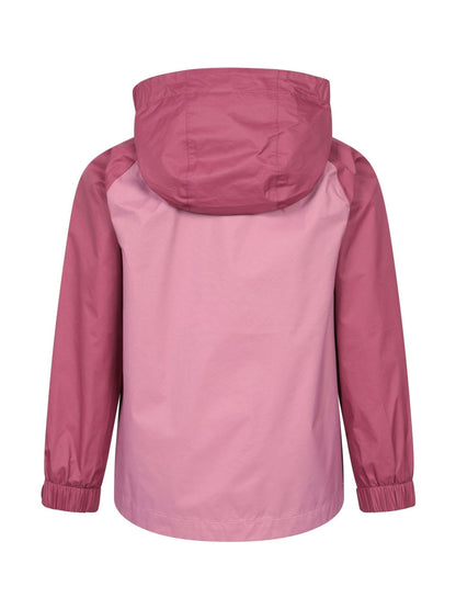 Dsiney Kidz - Mountain Warehouse Pink Torrent II Kids Waterproof Jacket image 4