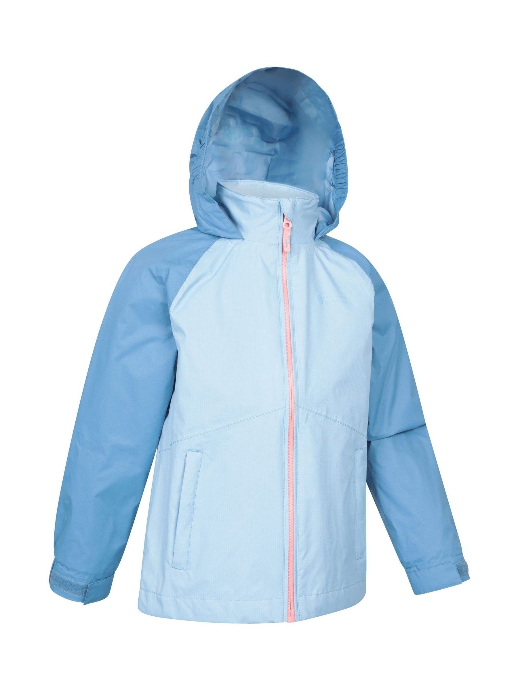 Dsiney Kidz - Mountain Warehouse Navy Blue Torrent II Kids Waterproof Jacket image 3