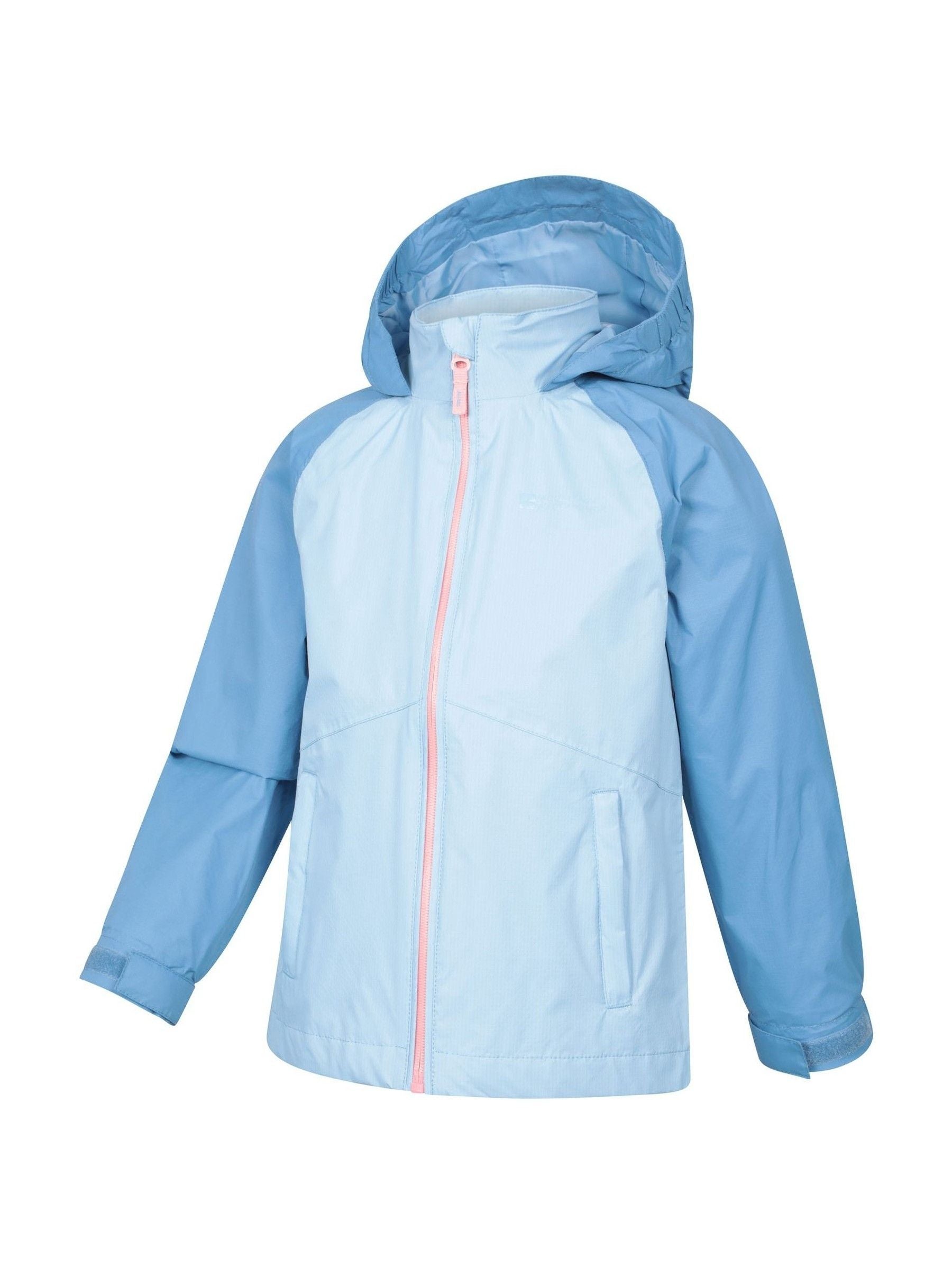 Dsiney Kidz - Mountain Warehouse Navy Blue Torrent II Kids Waterproof Jacket image 4