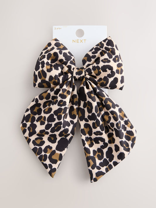 Animal Statement Bow Hair Clip image 1
