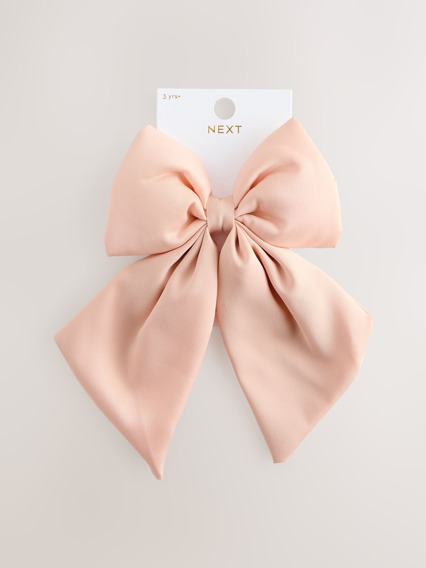 Pink Statement Bow Hair Clip image 1