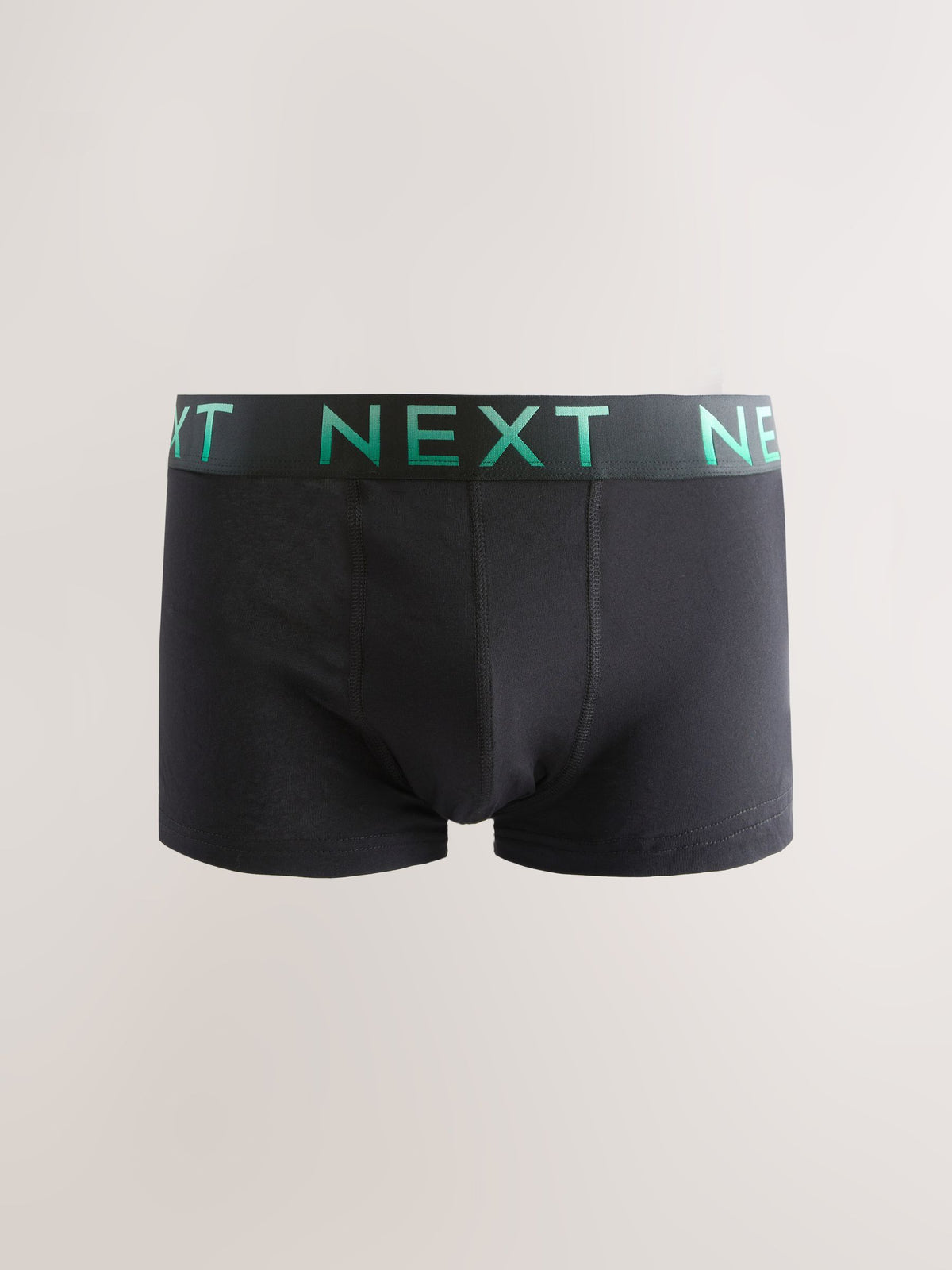 Dsiney Kidz - Black Bright Ombre Text Waistband 10 pack Cotton Rich Blend Hipster Boxers image 4