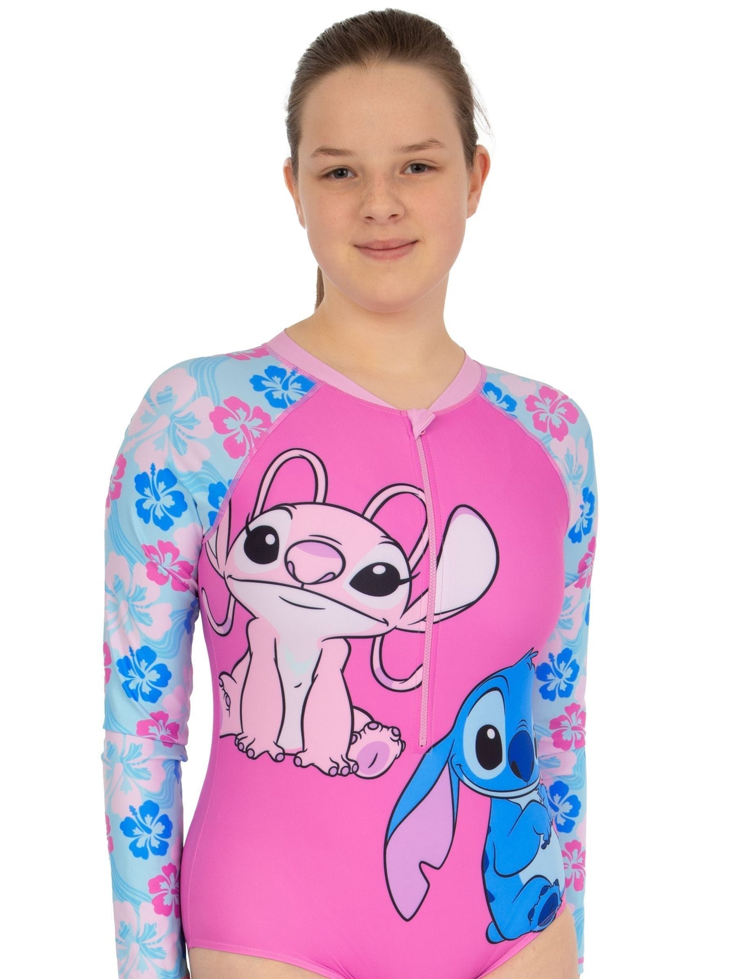 Character Pink Disney Lilo And Stitch & Angel Swimsuit image 5