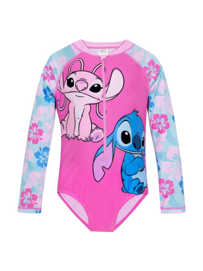 Character Pink Disney Lilo And Stitch & Angel Swimsuit image 7