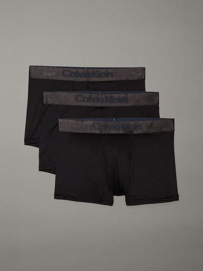 Dsiney Kidz - Calvin Klein Black Band Micro Stretch Boxer Briefs 3 Pack image 1