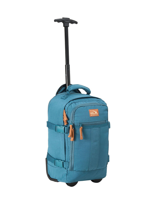 Cabin Max Petrol Blue Metz Underseat Hybrid Trolley Bag and Backpack 20 Litre image 1