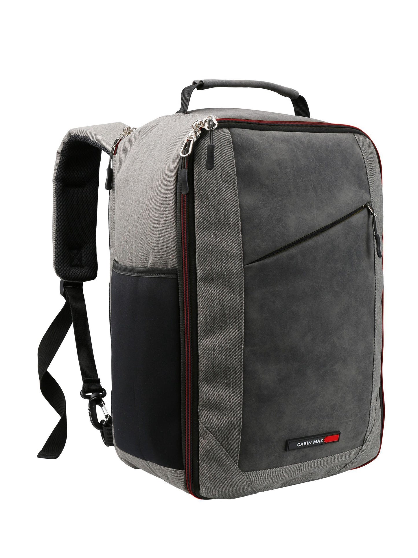 Cabin Max Grey Manhattan Cabin Travel Bag 40x20x25 Shoulder Bag and Backpack image 1