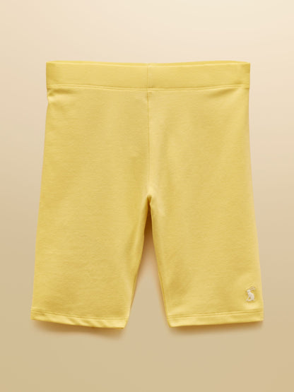 Joules Girls' Cartwheel Yellow Cycling Shorts 2 Pack image 2
