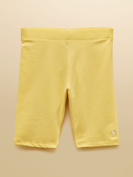 Joules Girls' Cartwheel Yellow Cycling Shorts 2 Pack image 2