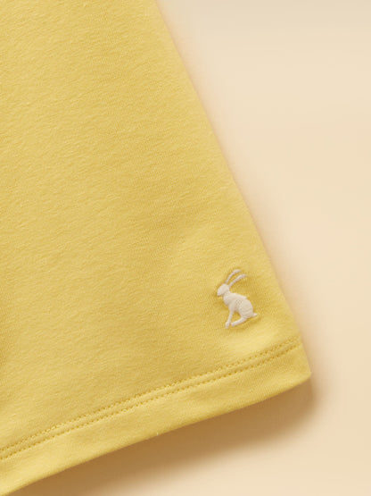 Joules Girls' Cartwheel Yellow Cycling Shorts 2 Pack image 4