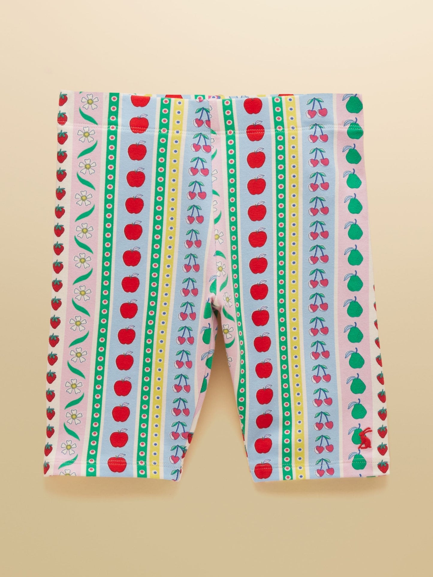 Joules Girls' Cartwheel Yellow Cycling Shorts 2 Pack image 5