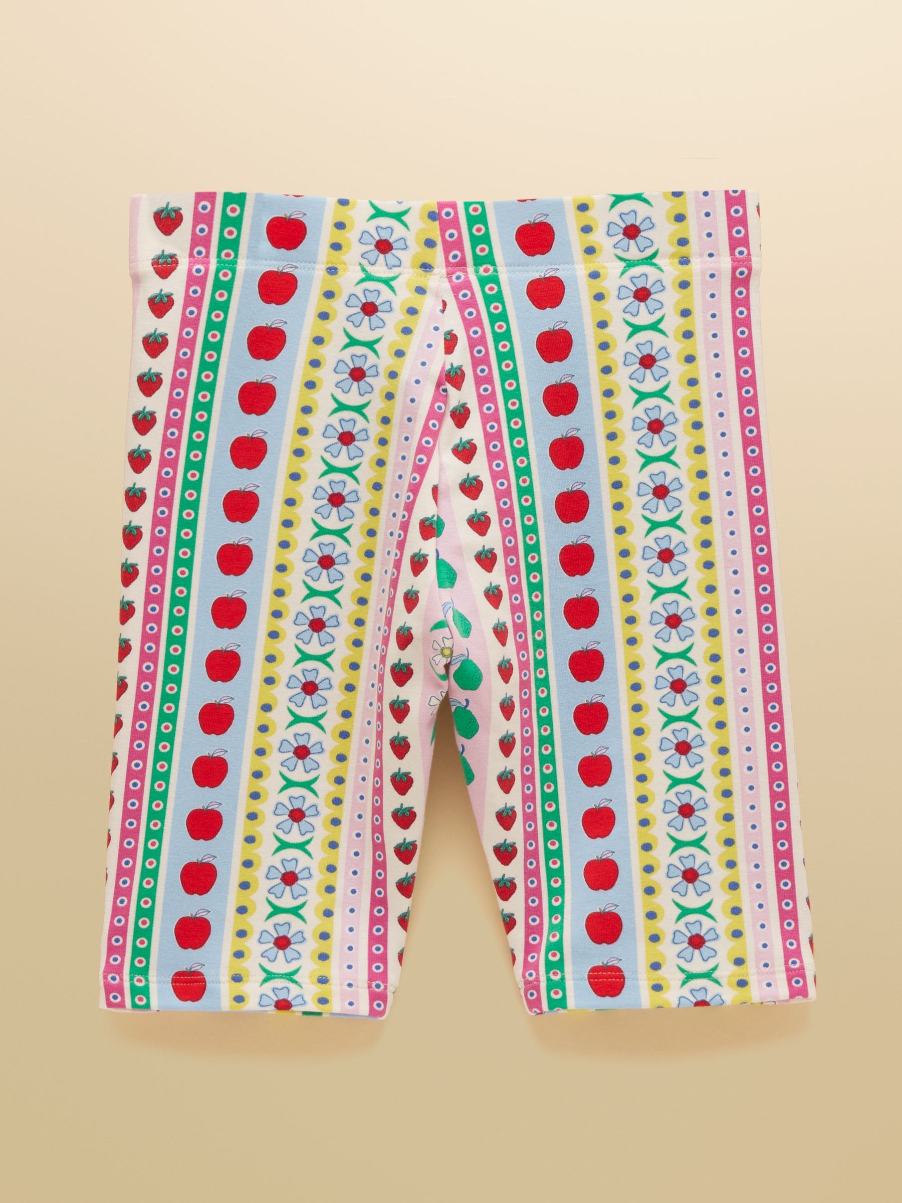 Joules Girls' Cartwheel Yellow Cycling Shorts 2 Pack image 6
