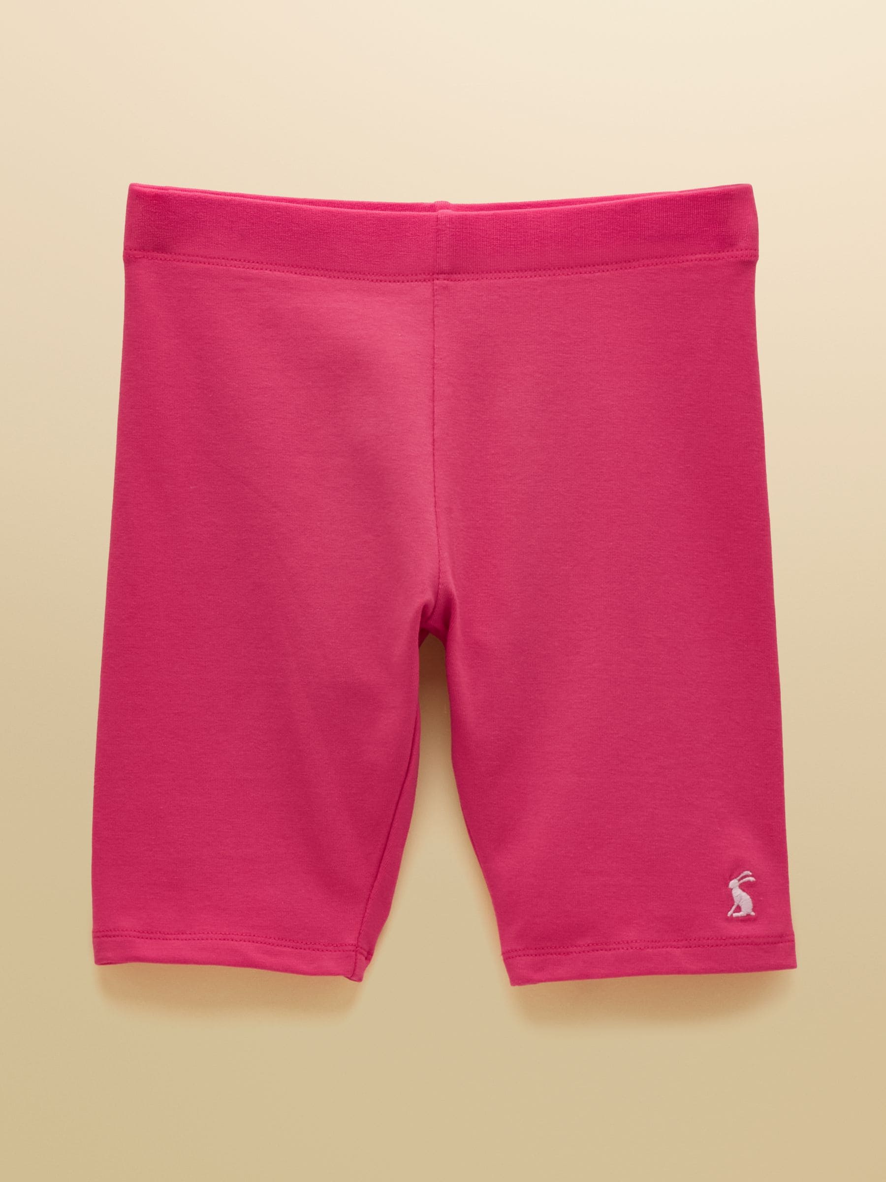Joules Girls' Cartwheel Navy Horse & Pink Cycling Shorts 2 Pack image 2