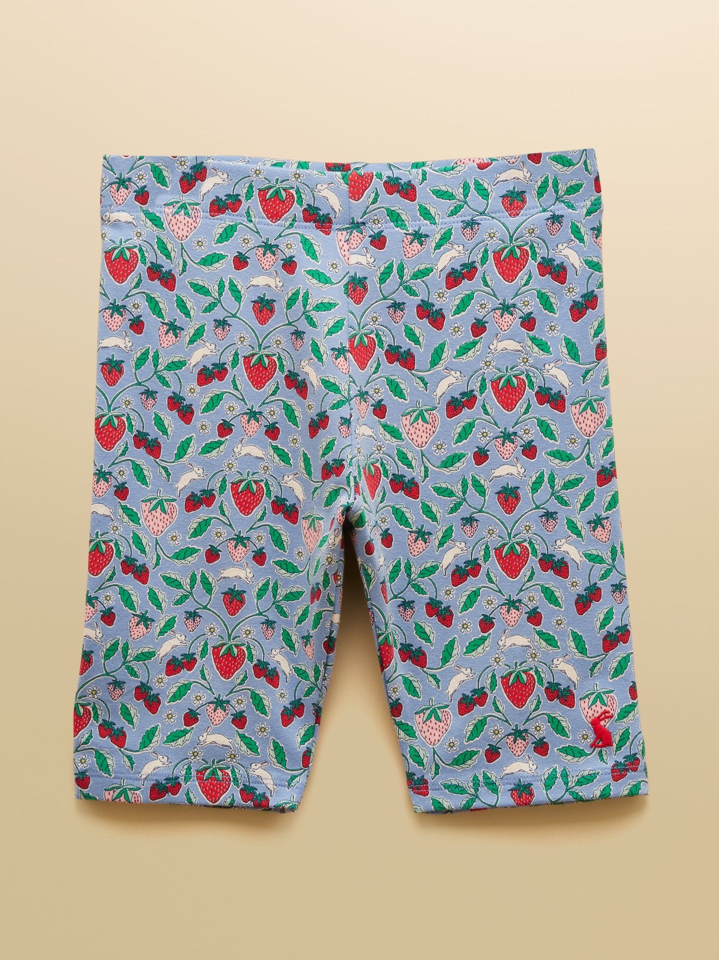 Joules Girls' Cartwheel Blue & Pink Cycling Shorts 2 Pack image 2