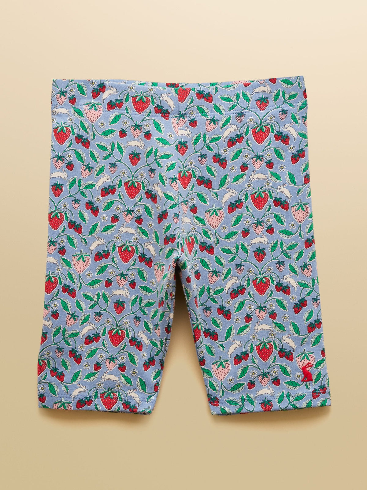 Joules Girls' Cartwheel Blue & Pink Cycling Shorts 2 Pack image 2