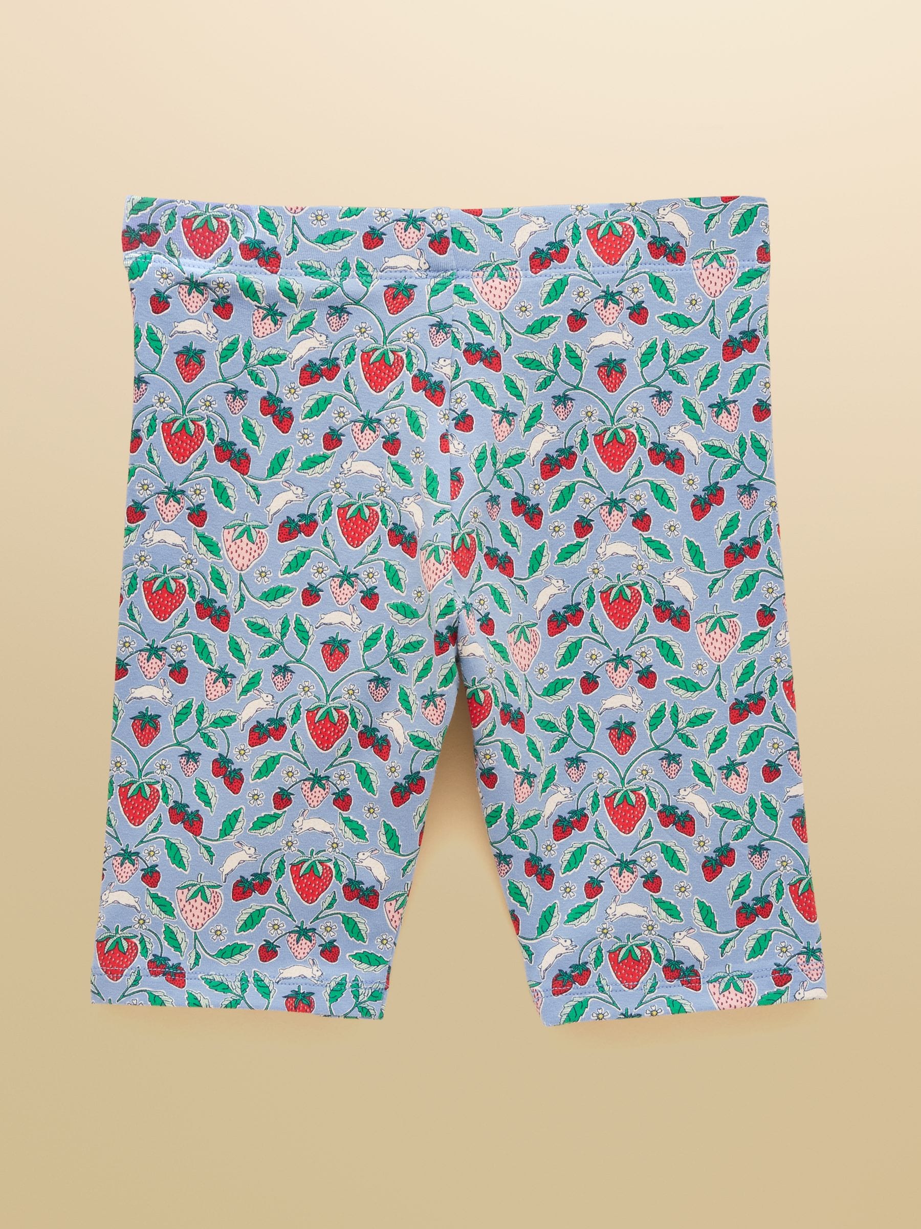 Joules Girls' Cartwheel Blue & Pink Cycling Shorts 2 Pack image 3