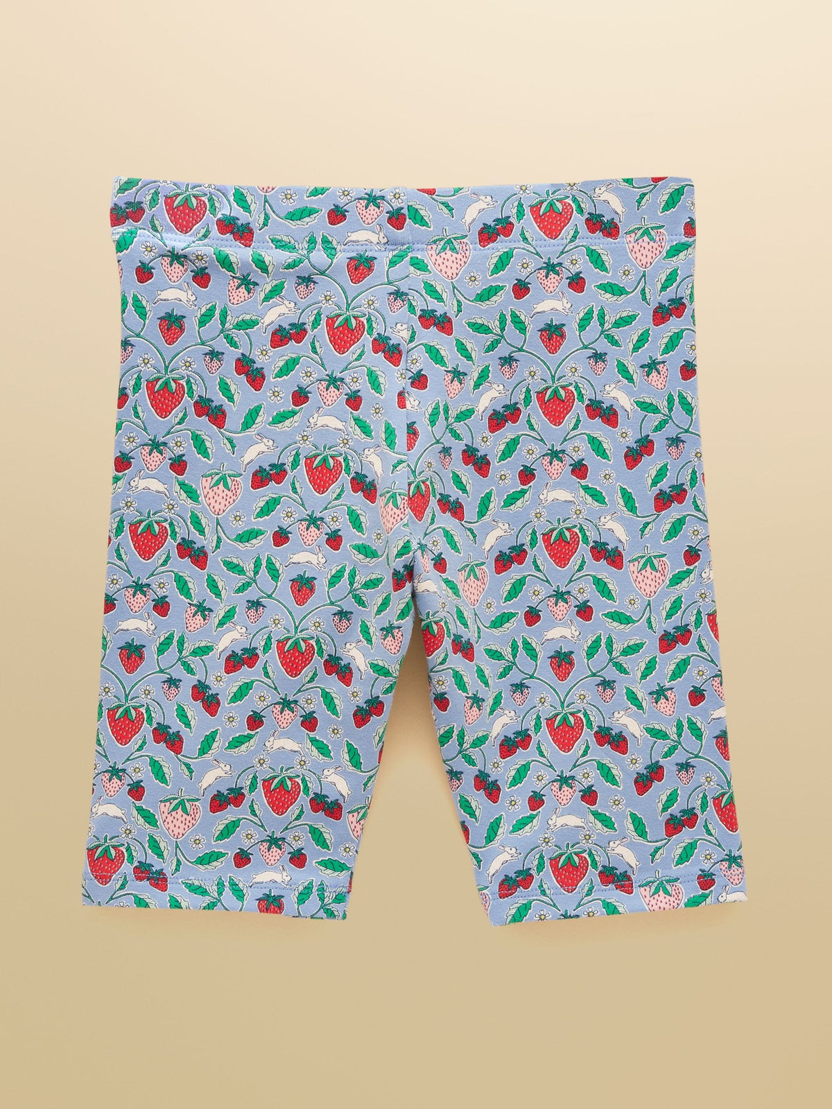 Joules Girls' Cartwheel Blue & Pink Cycling Shorts 2 Pack image 3