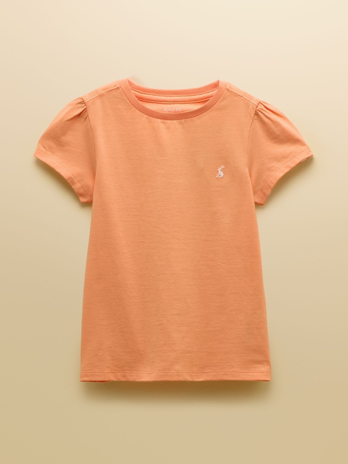 Joules Girls' Let's Go Pink/Orange/Yellow Short Sleeve T Shirts 3 Pack image 3