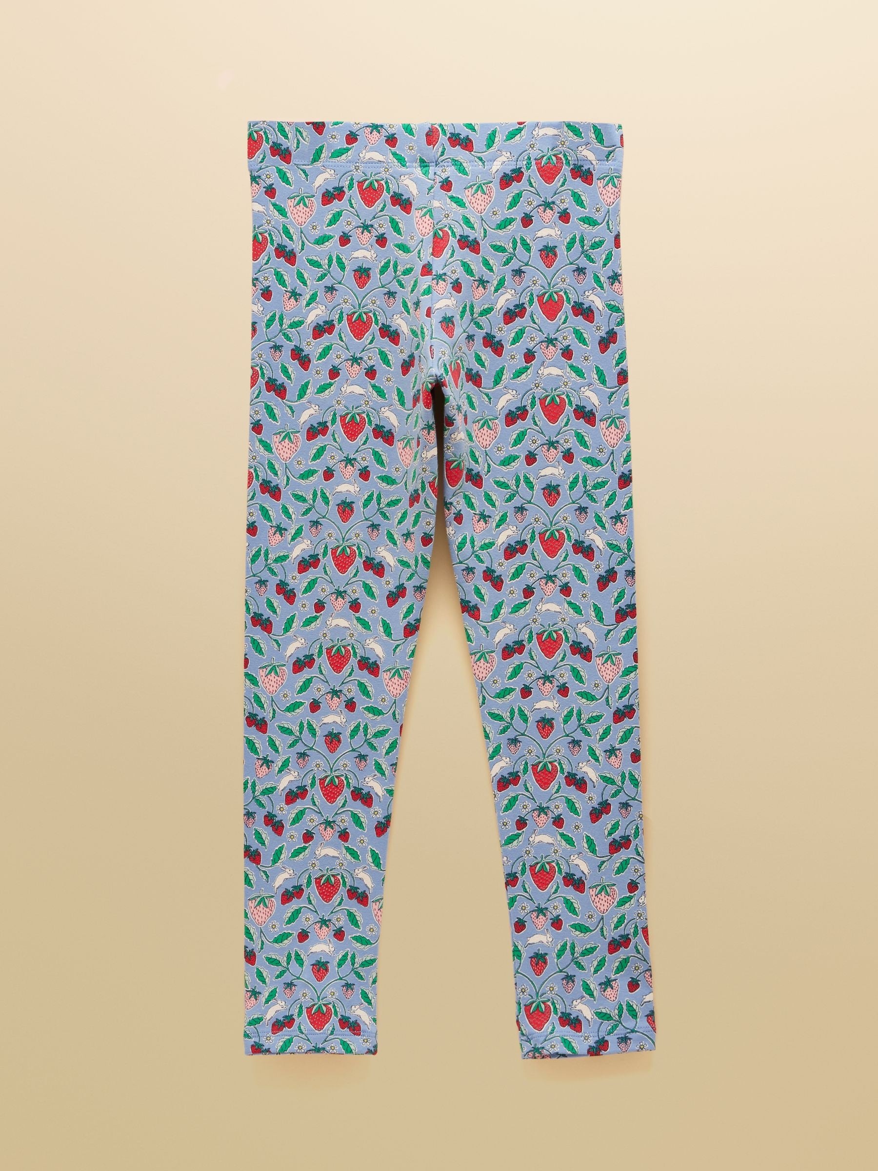 Joules Girls' Deedee Blue & Pink Multipack Leggings (2 Pack) image 3