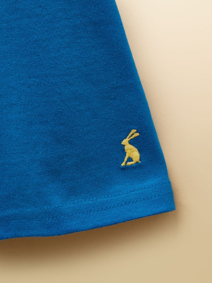 Joules Boys' Archie Blue Applique Graphic T-Shirt image 6