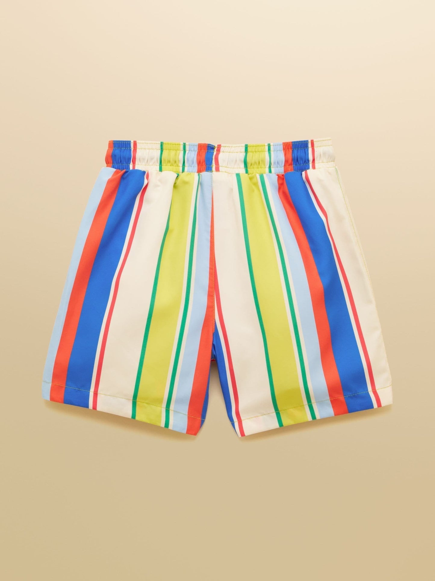 Joules Boys' Ocean Multi Striped Printed Swim Shorts image 4