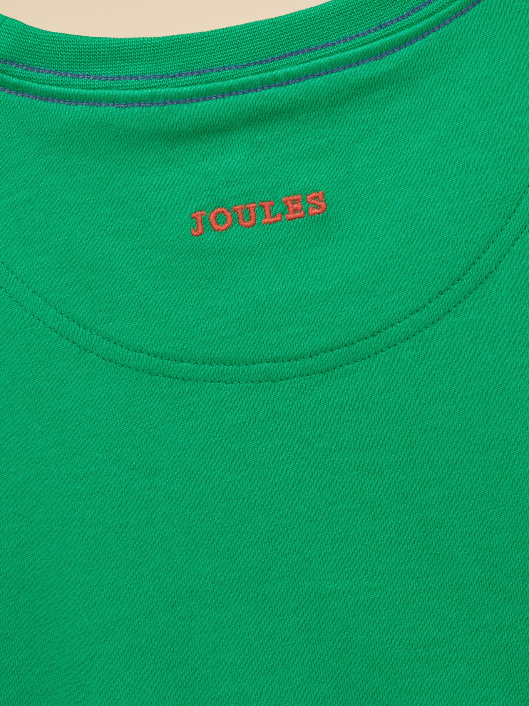 Joules Boys' Archie Green Dog Applique Graphic T-Shirt image 8
