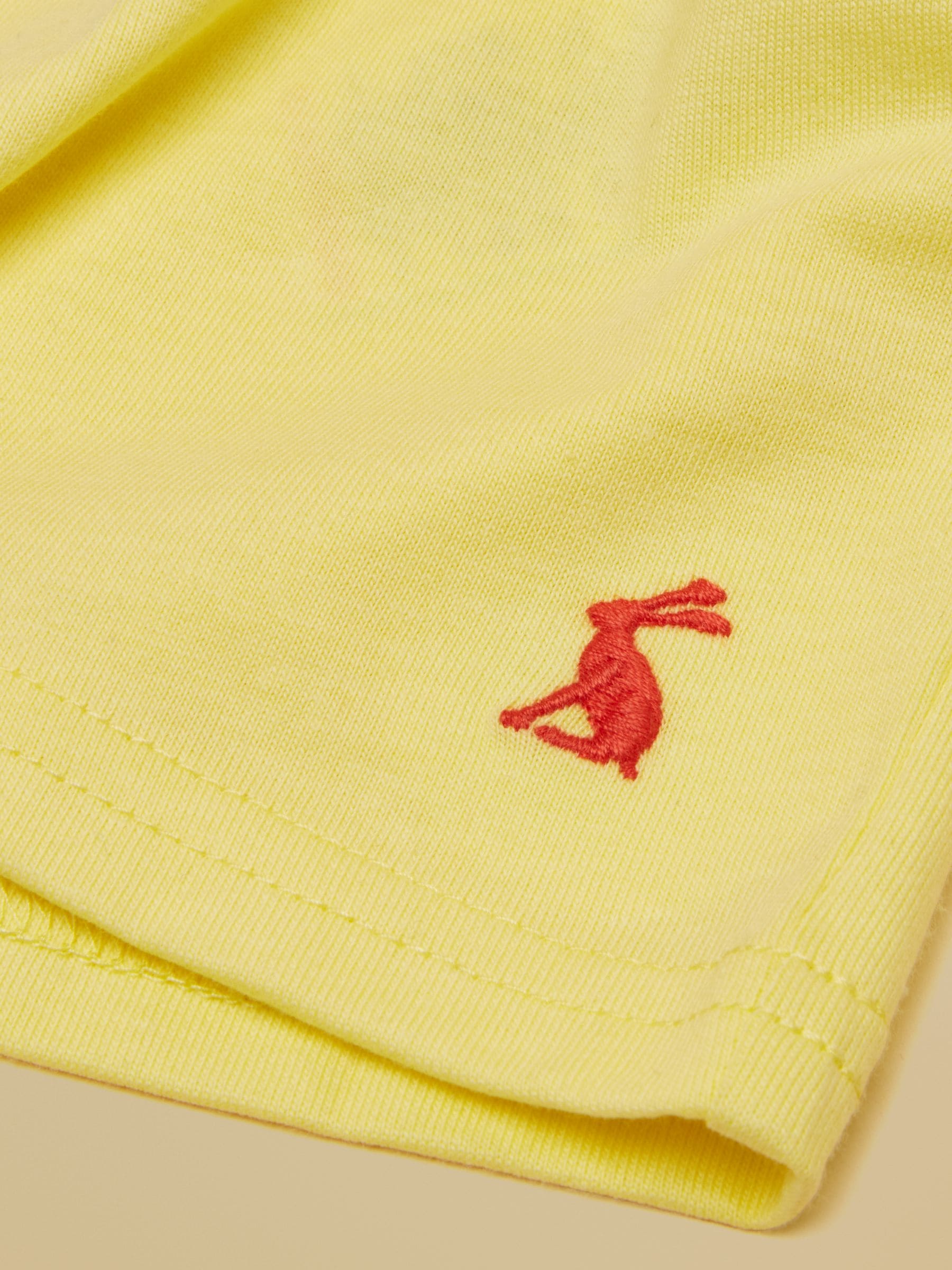 Joules Boys' Archie Yellow Applique Graphic T-Shirt image 6