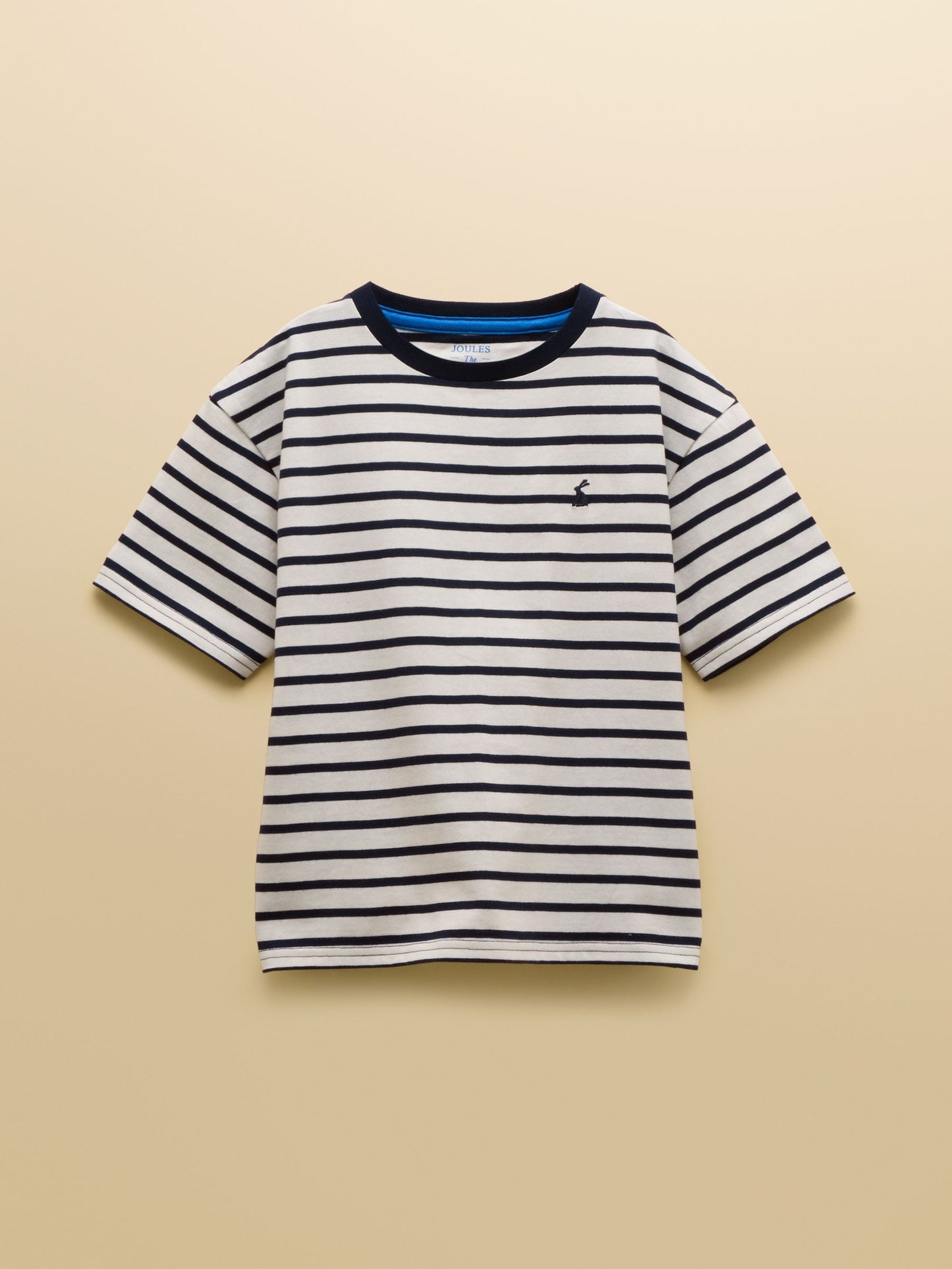 Joules Boys' Let's Go Orange & Navy Short Sleeve T-Shirts 2 Pack image 2