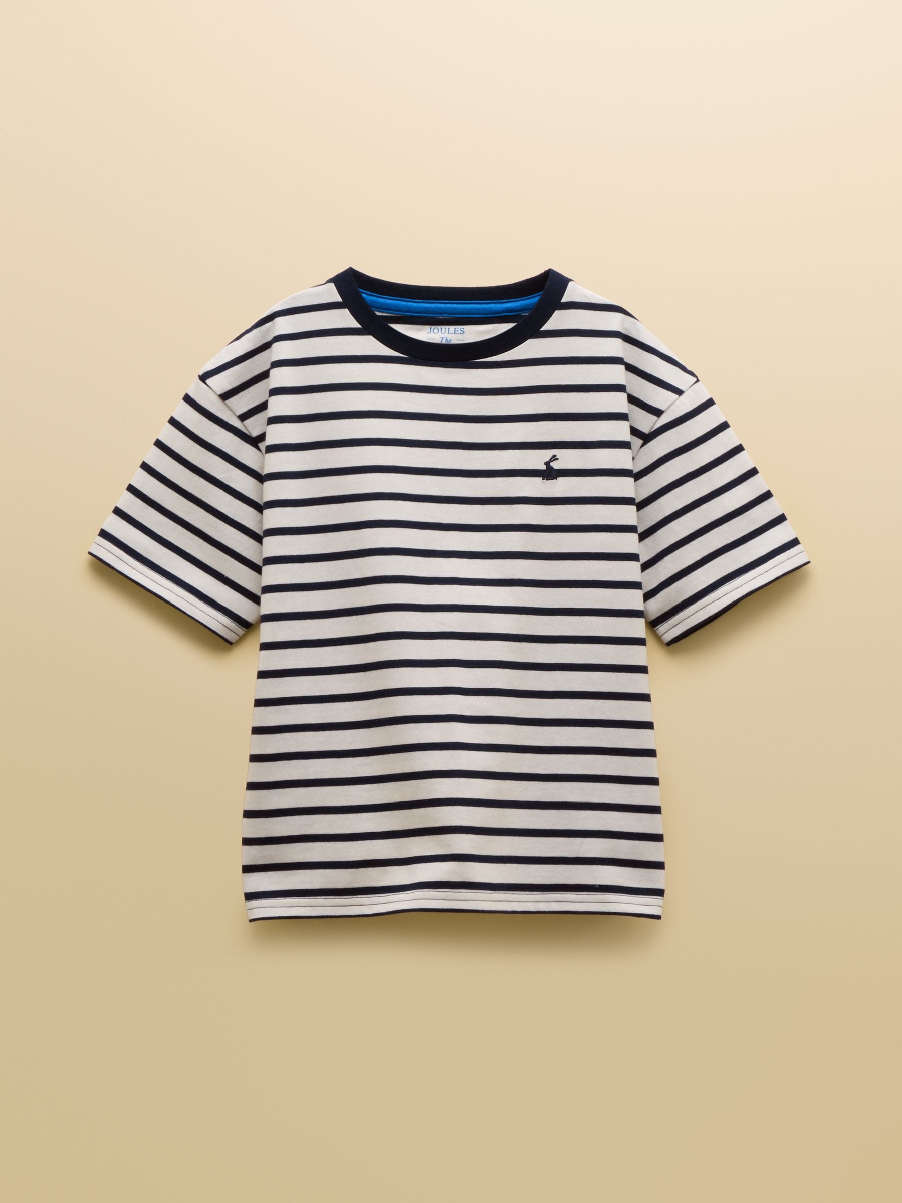 Joules Boys' Let's Go Orange & Navy Short Sleeve T-Shirts 2 Pack image 2