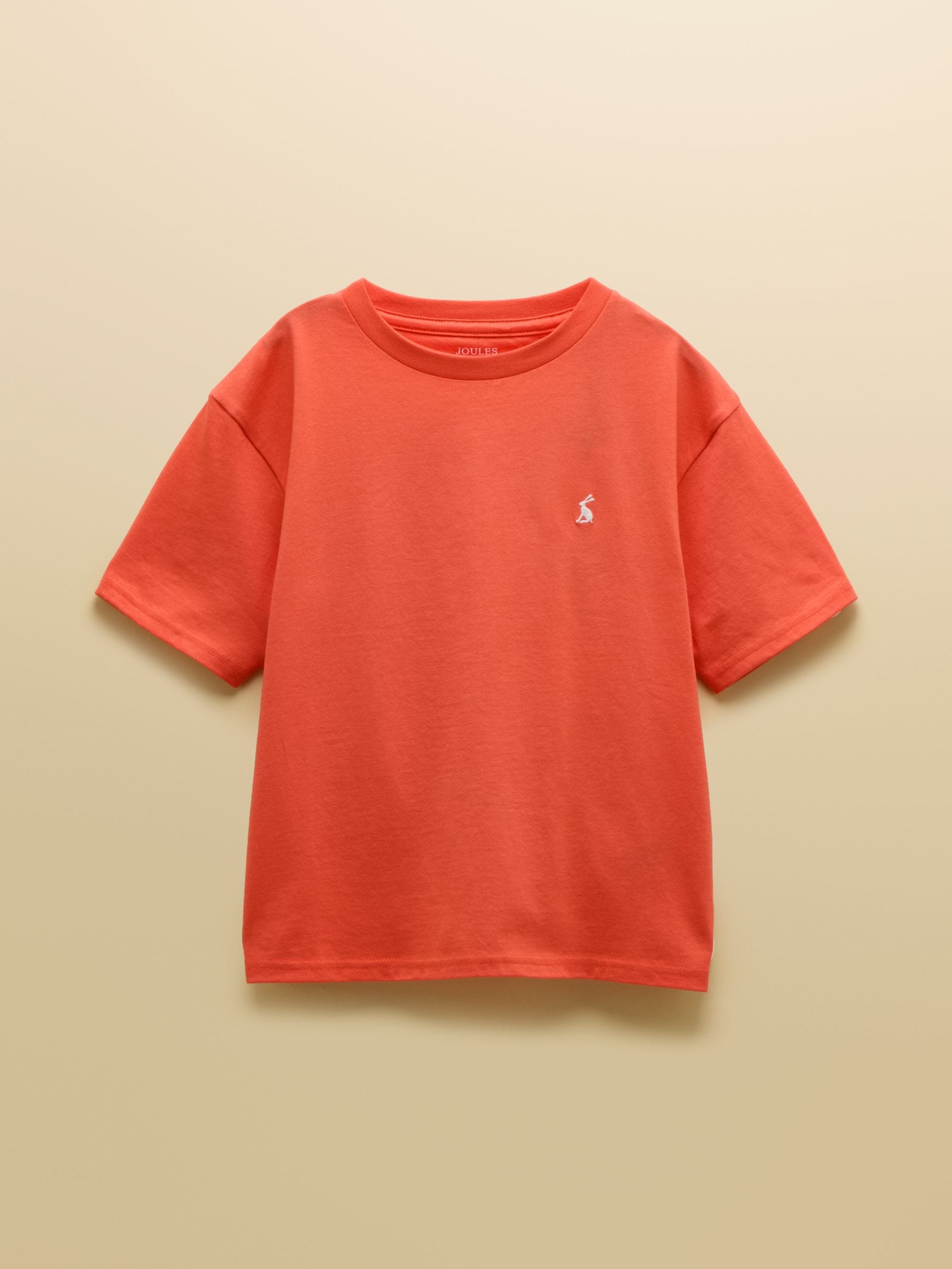 Joules Boys' Let's Go Orange & Navy Short Sleeve T-Shirts 2 Pack image 3