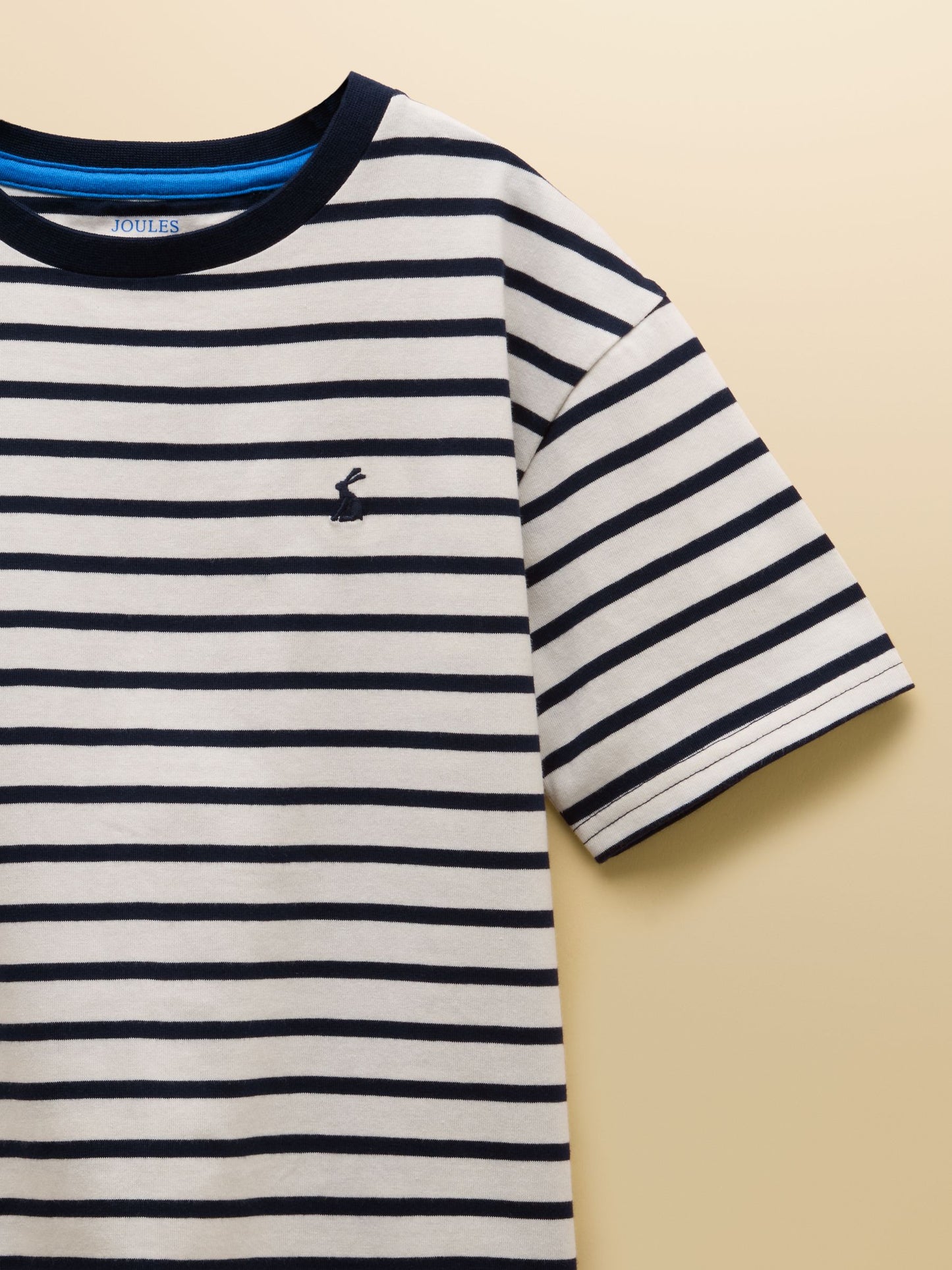 Joules Boys' Let's Go Orange & Navy Short Sleeve T-Shirts 2 Pack image 5