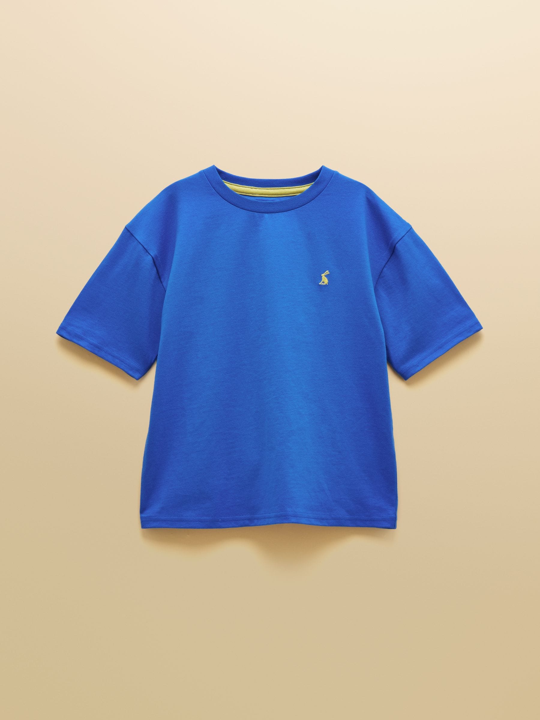 Joules Boys' Let's Go Blue & Yellow Short Sleeve T-Shirts 2 Pack image 2