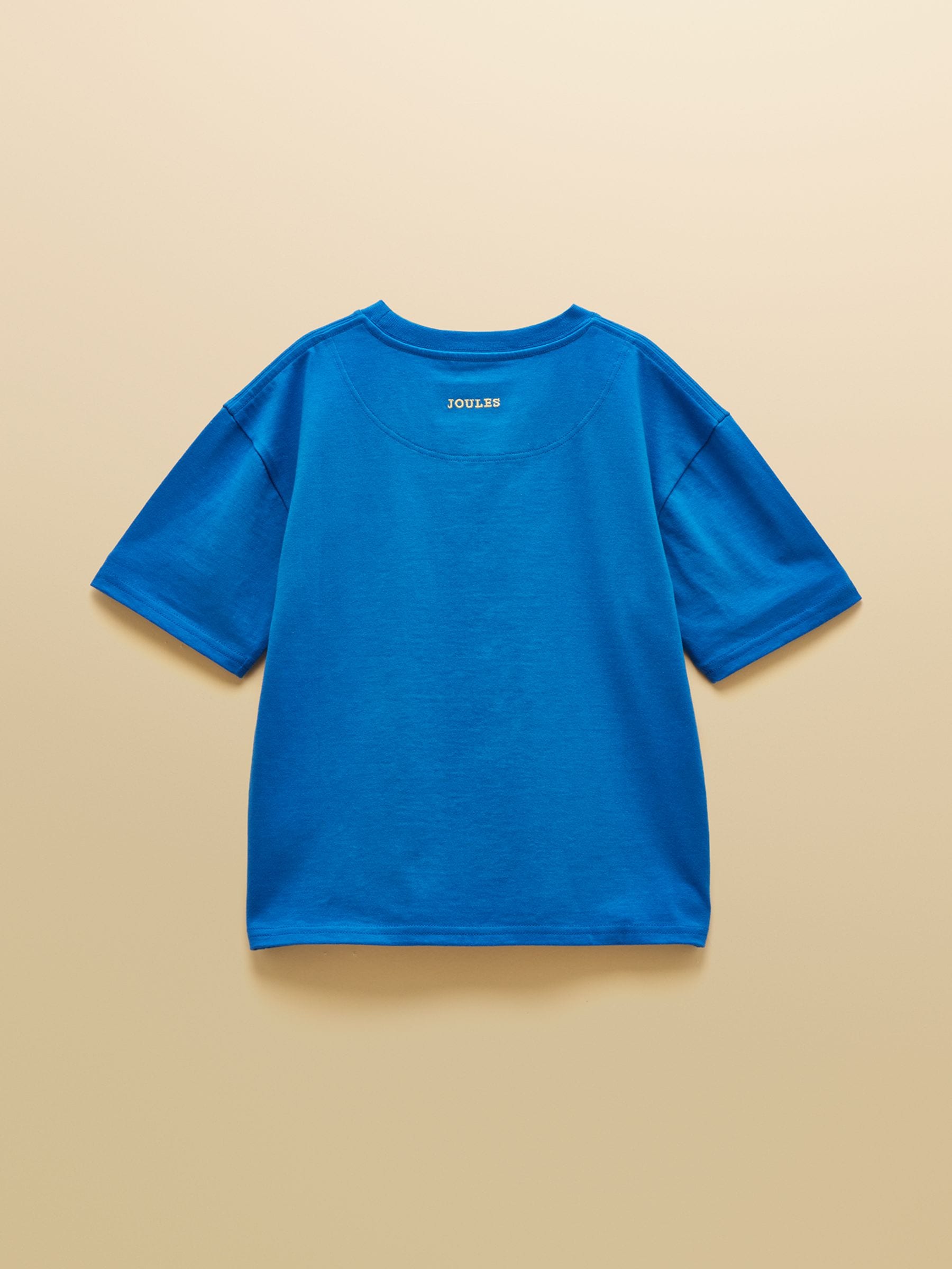 Joules Boys' Let's Go Blue & Yellow Short Sleeve T-Shirts 2 Pack image 3