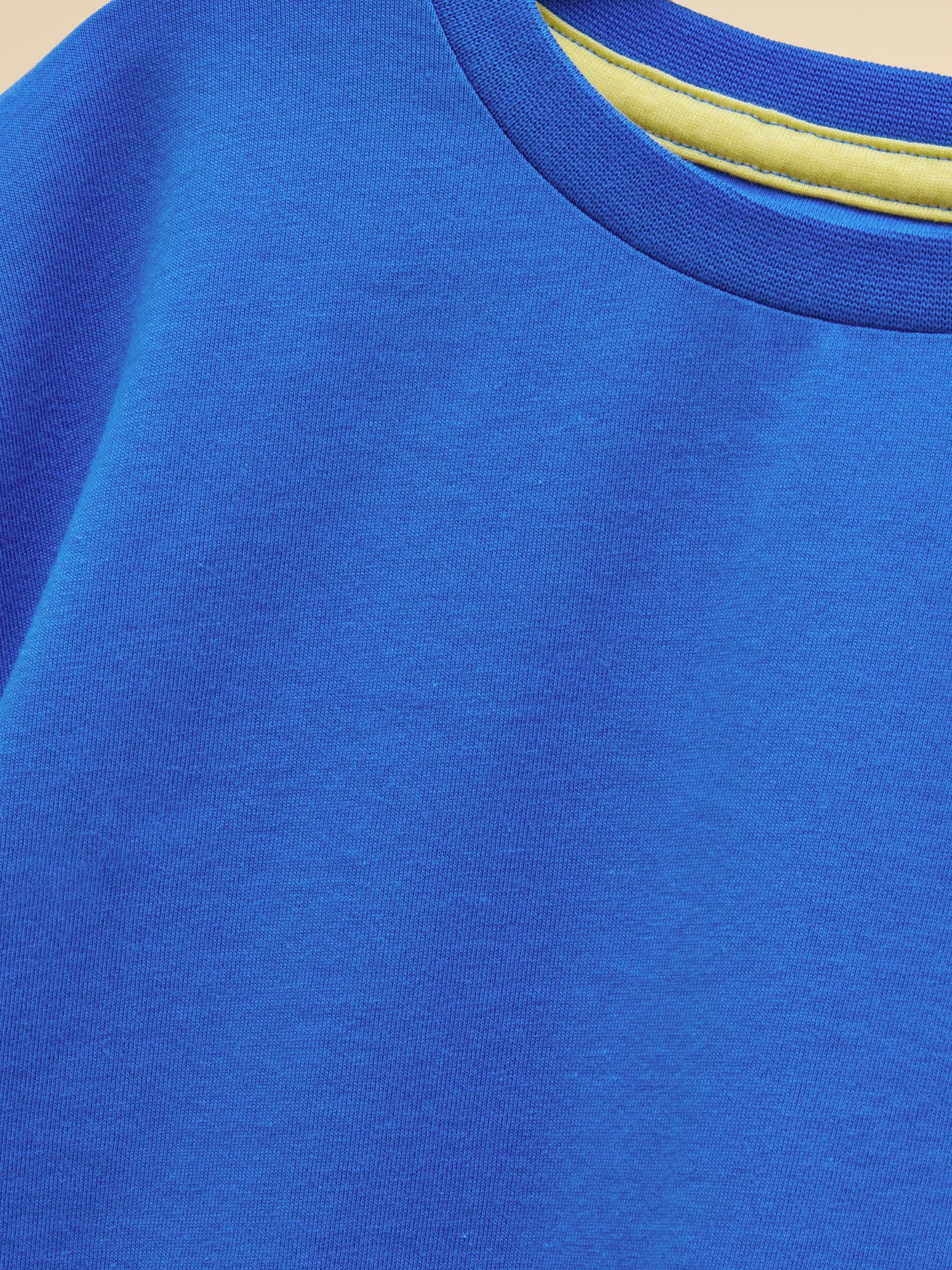 Joules Boys' Let's Go Blue & Yellow Short Sleeve T-Shirts 2 Pack image 4