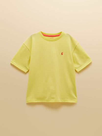 Joules Boys' Let's Go Blue & Yellow Short Sleeve T-Shirts 2 Pack image 7
