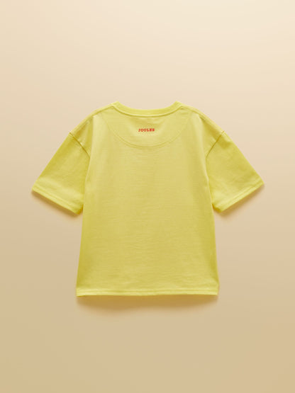 Joules Boys' Let's Go Blue & Yellow Short Sleeve T-Shirts 2 Pack image 8