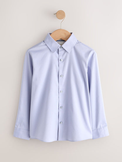 Dsiney Kidz - Lilac Long Sleeves Smart Trimmed Shirt (3-16yrs) image 1