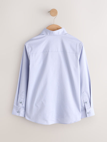Dsiney Kidz - Lilac Long Sleeves Smart Trimmed Shirt (3-16yrs) image 2