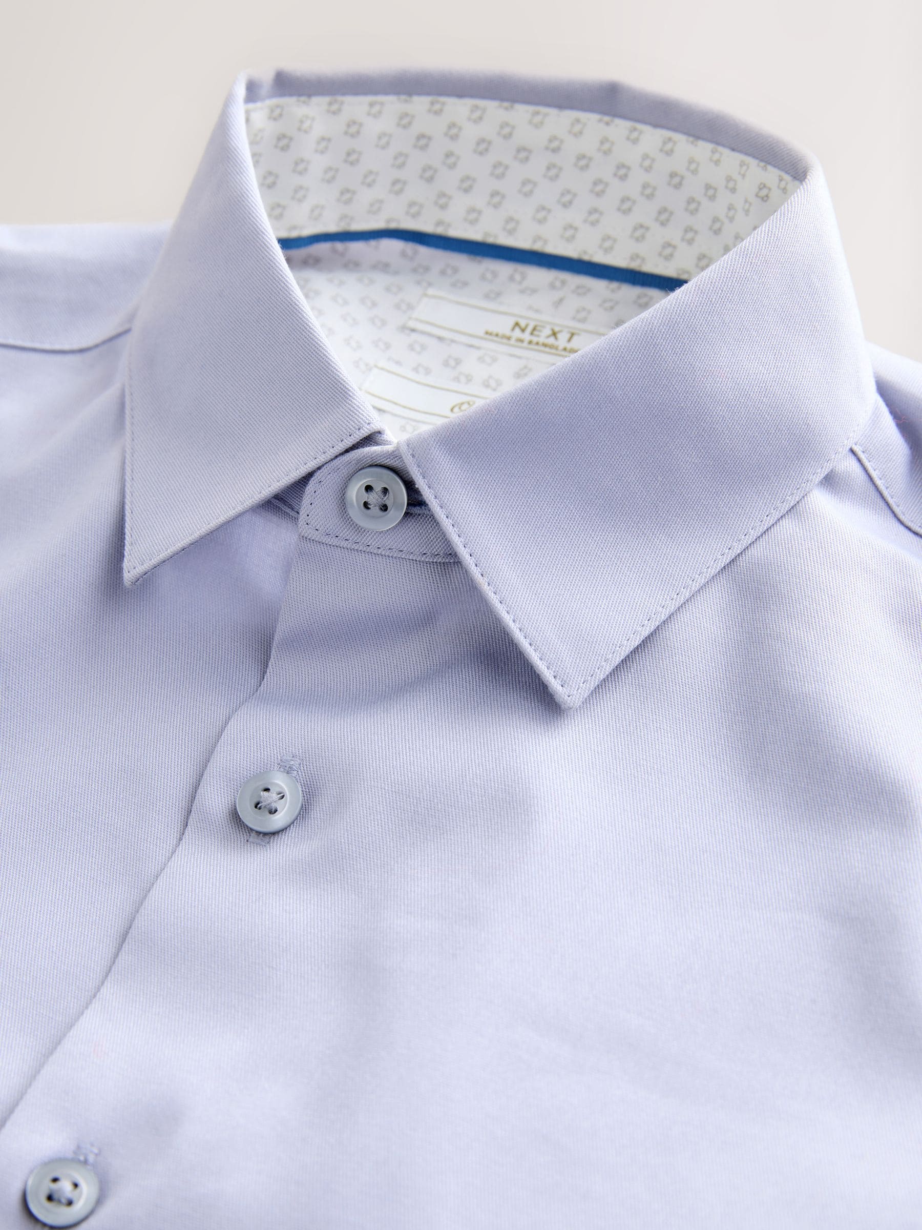 Dsiney Kidz - Lilac Long Sleeves Smart Trimmed Shirt (3-16yrs) image 3