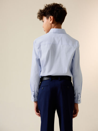 Dsiney Kidz - Light Blue Long Sleeves Smart Trimmed Shirt (3-16yrs) image 2