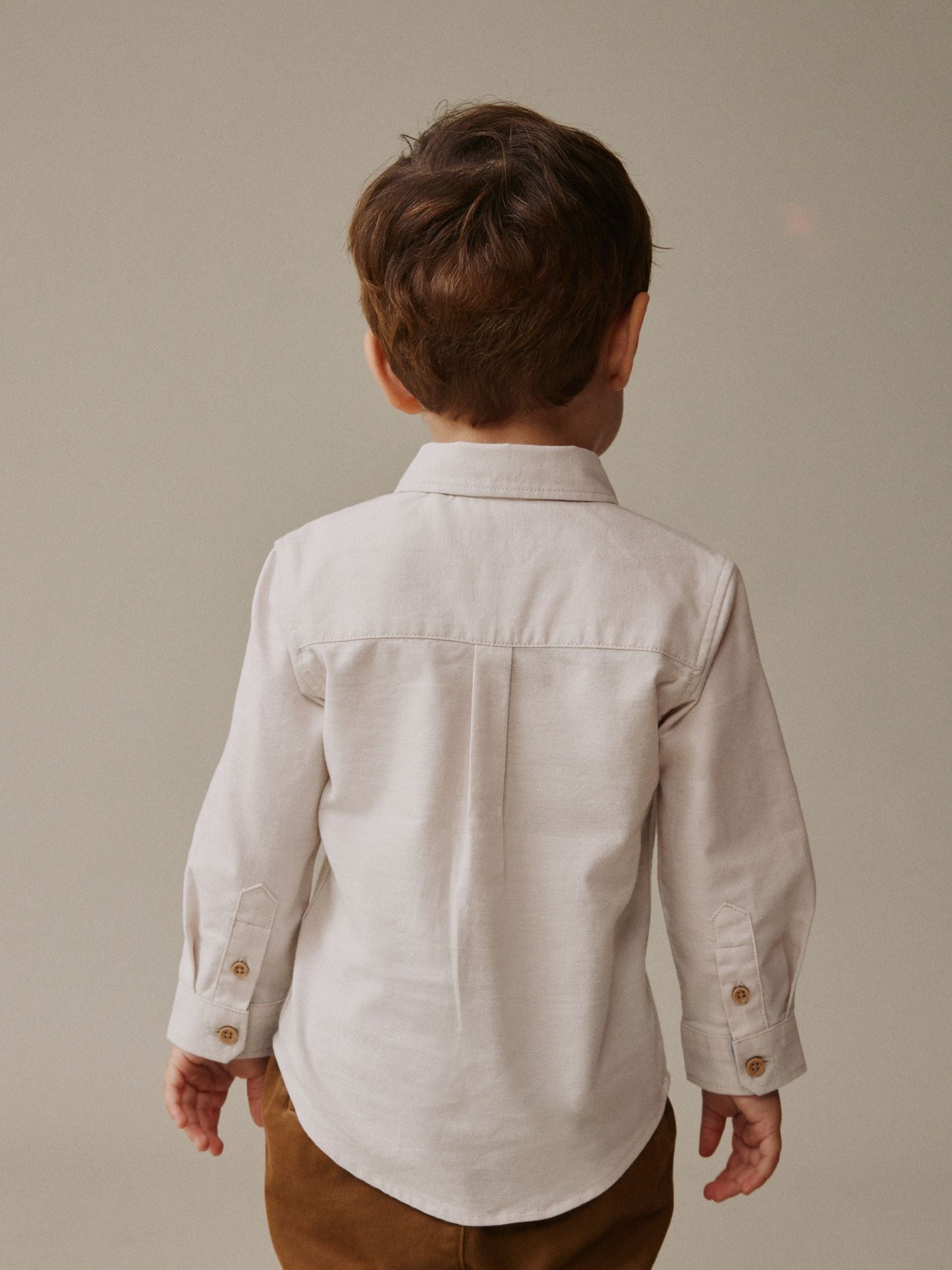 Dsiney Kidz - Ecru Character Long Sleeve Oxford Shirt (3mths-7yrs) image 4