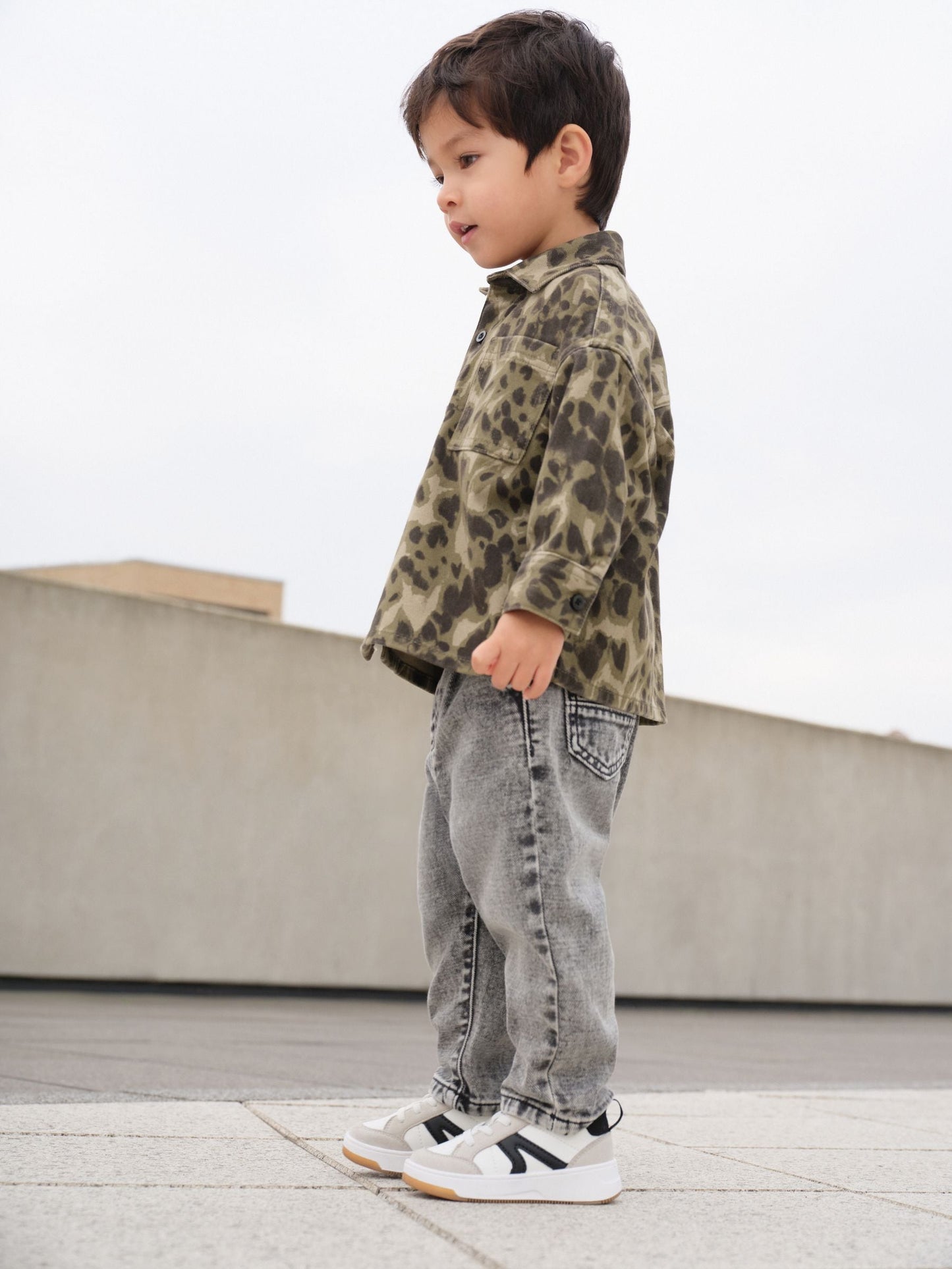Dsiney Kidz - Camouflage 2PC Camoflauge Overshirt & T-Shirt Set (3mths-7yrs) image 2