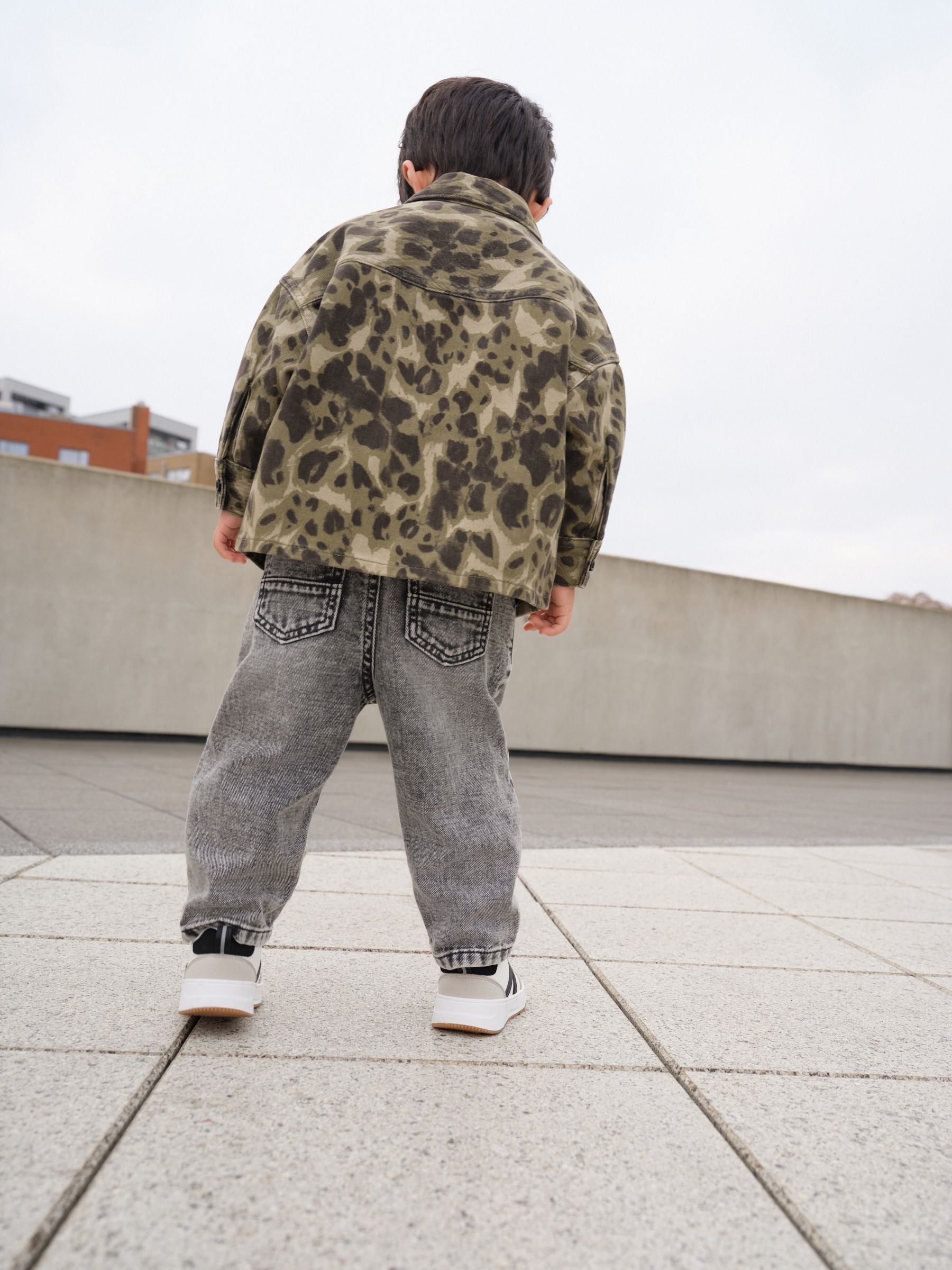 Dsiney Kidz - Camouflage 2PC Camoflauge Overshirt & T-Shirt Set (3mths-7yrs) image 3