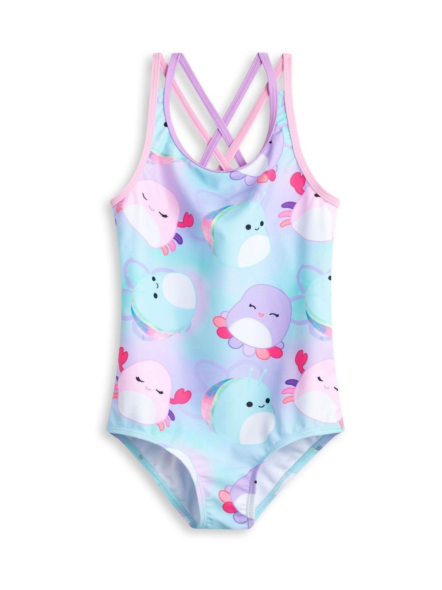 Dsiney Kidz - Vanilla Underground Multi Girls Squishmallows Swimsuit image 1