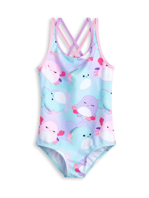 Dsiney Kidz - Vanilla Underground Multi Girls Squishmallows Swimsuit image 1