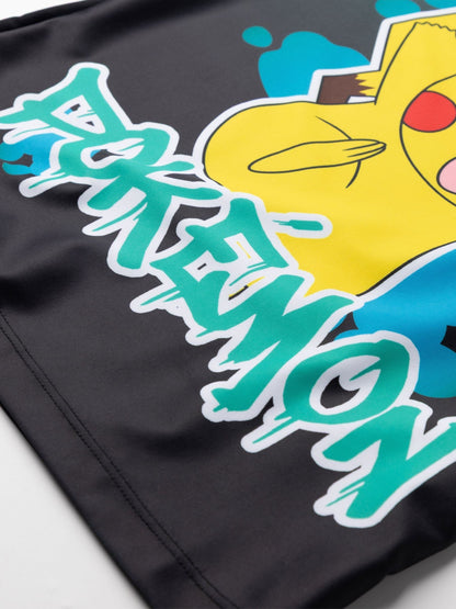 Dsiney Kidz - Vanilla Underground Green Boys Pokemon Pikachu Rash Vest image 6