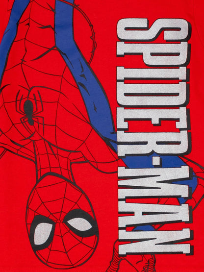 Dsiney Kidz - Vanilla Underground Blue Boys Marvel Spiderman Short Sleeve Short Leg 100% Cotton Pyjamas Set image 3