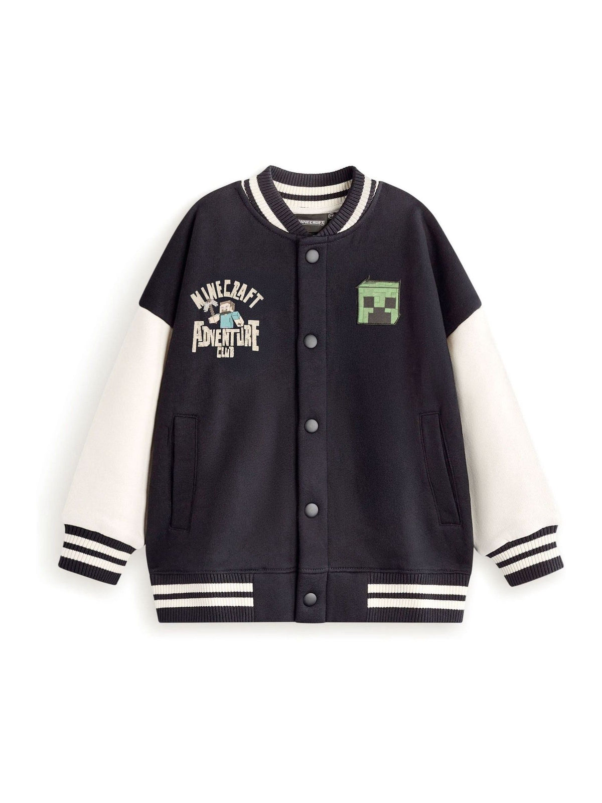 Dsiney Kidz - Vanilla Underground Black Minecraft Bomber Jacket image 1
